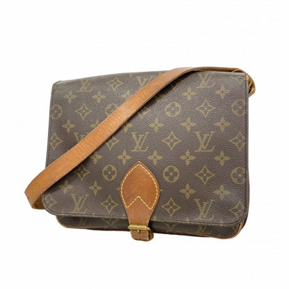 Louis Vuitton Shoulder Bag Monogram Carte Ciel GM Brown