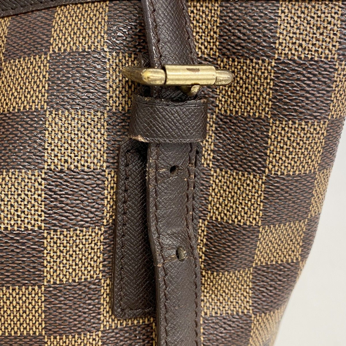 Louis Vuitton Tote Damier Marais Ebene — view 8
