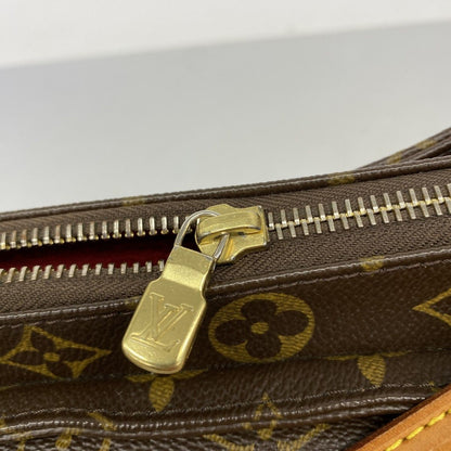 Louis Vuitton Shoulder Bag Monogram Viva Cite MM Brown — view 9