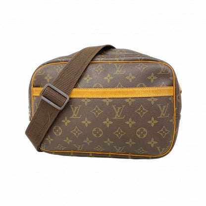 Louis Vuitton Shoulder Bag Monogram Reporter PM Brown