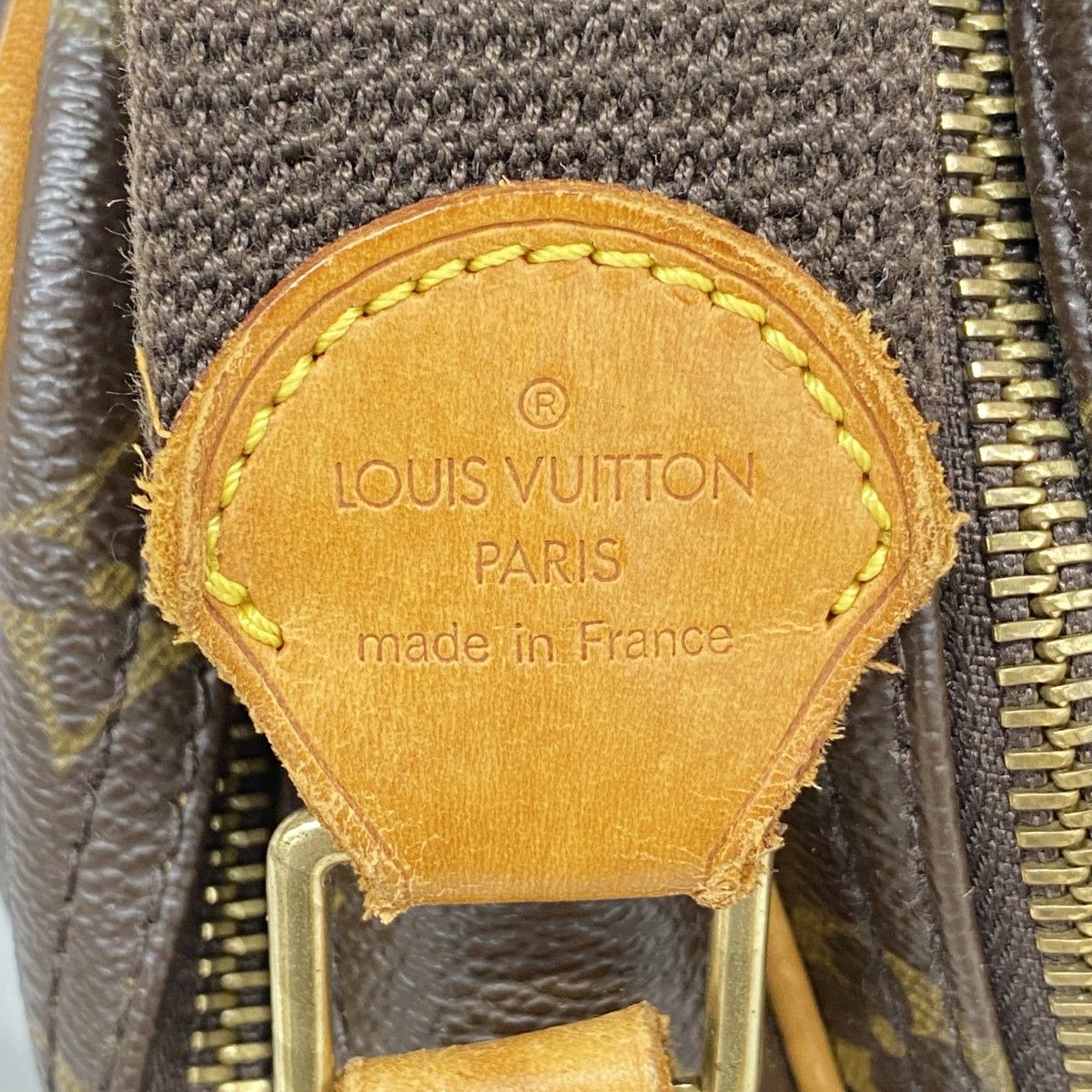 Louis Vuitton Shoulder Bag Monogram Reporter PM Brown — view 5