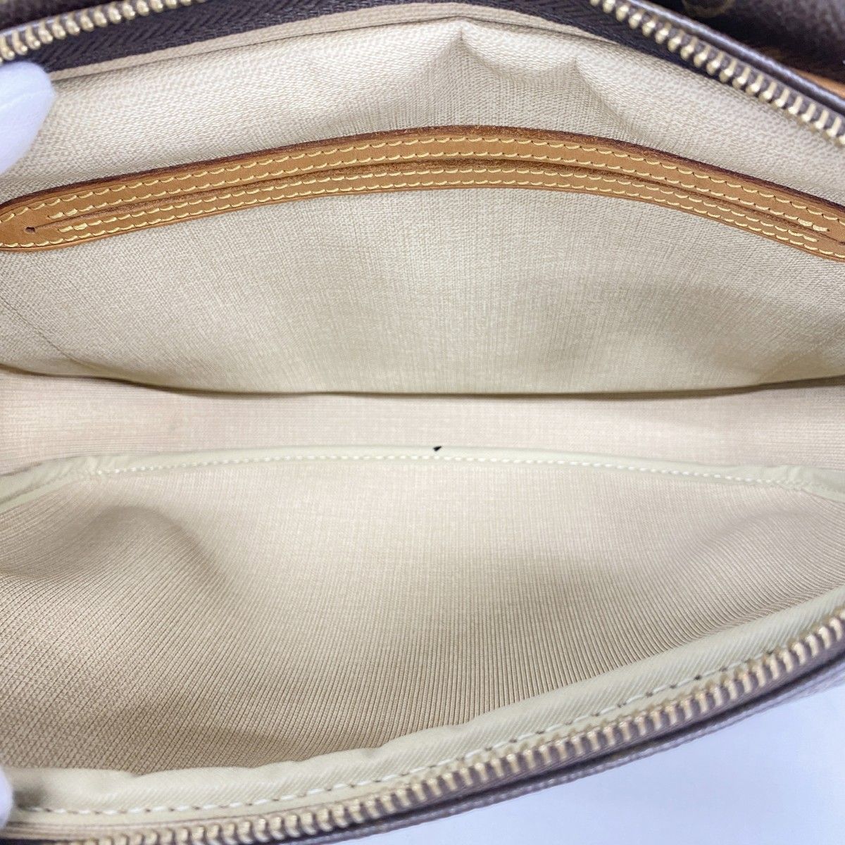 Louis Vuitton Shoulder Bag Monogram Reporter PM Brown — view 4