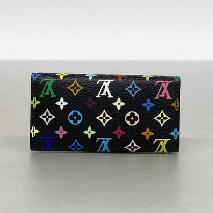 Louis Vuitton Key Case Monogram Multicolor Multicles 4 Noir Key Holder — view 7