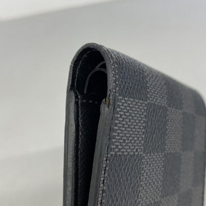 Louis Vuitton Bill Purse Damier Graphite Portefeuille Multiple Gray Black Wallet — view 5