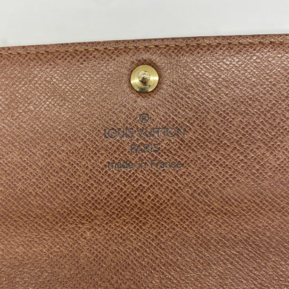 Louis Vuitton Wallet Monogram Porte-Monnaie Cles Brown — view 4