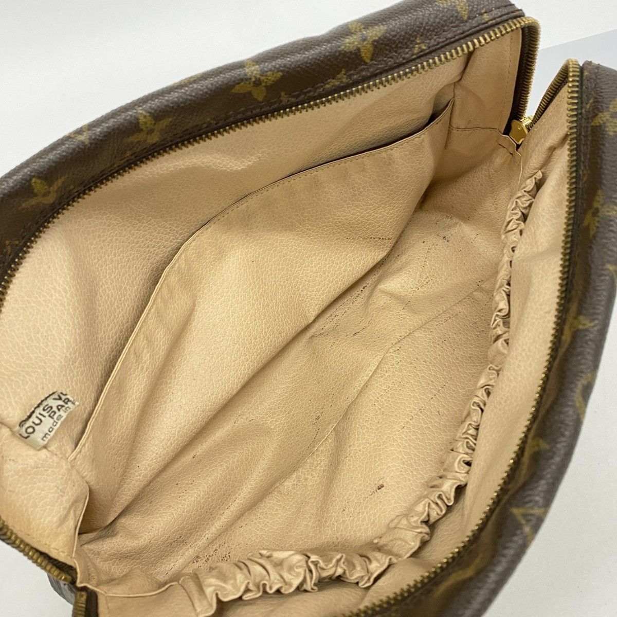 Louis Vuitton Pouch Monogram Trousse Toilet 28 Brown — view 4