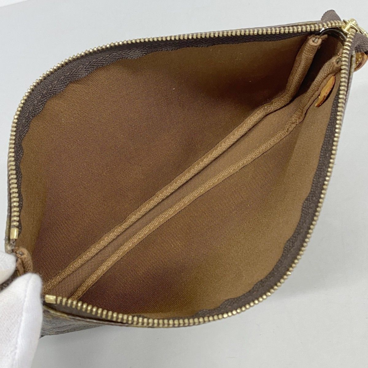 Louis Vuitton Pouch Monogram Pochette Brown — view 4
