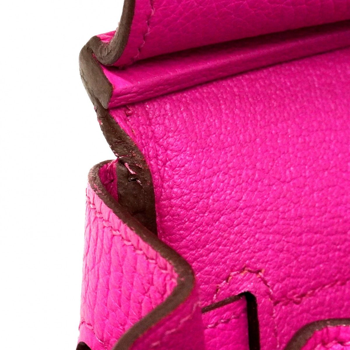 Hermes Handbag Birkin 30 Togo Rose Purple Silver — view 6