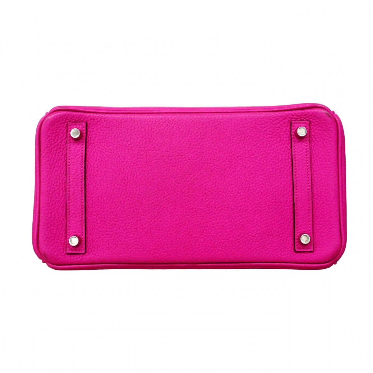 Hermes Handbag Birkin 30 Togo Rose Purple Silver — view 3