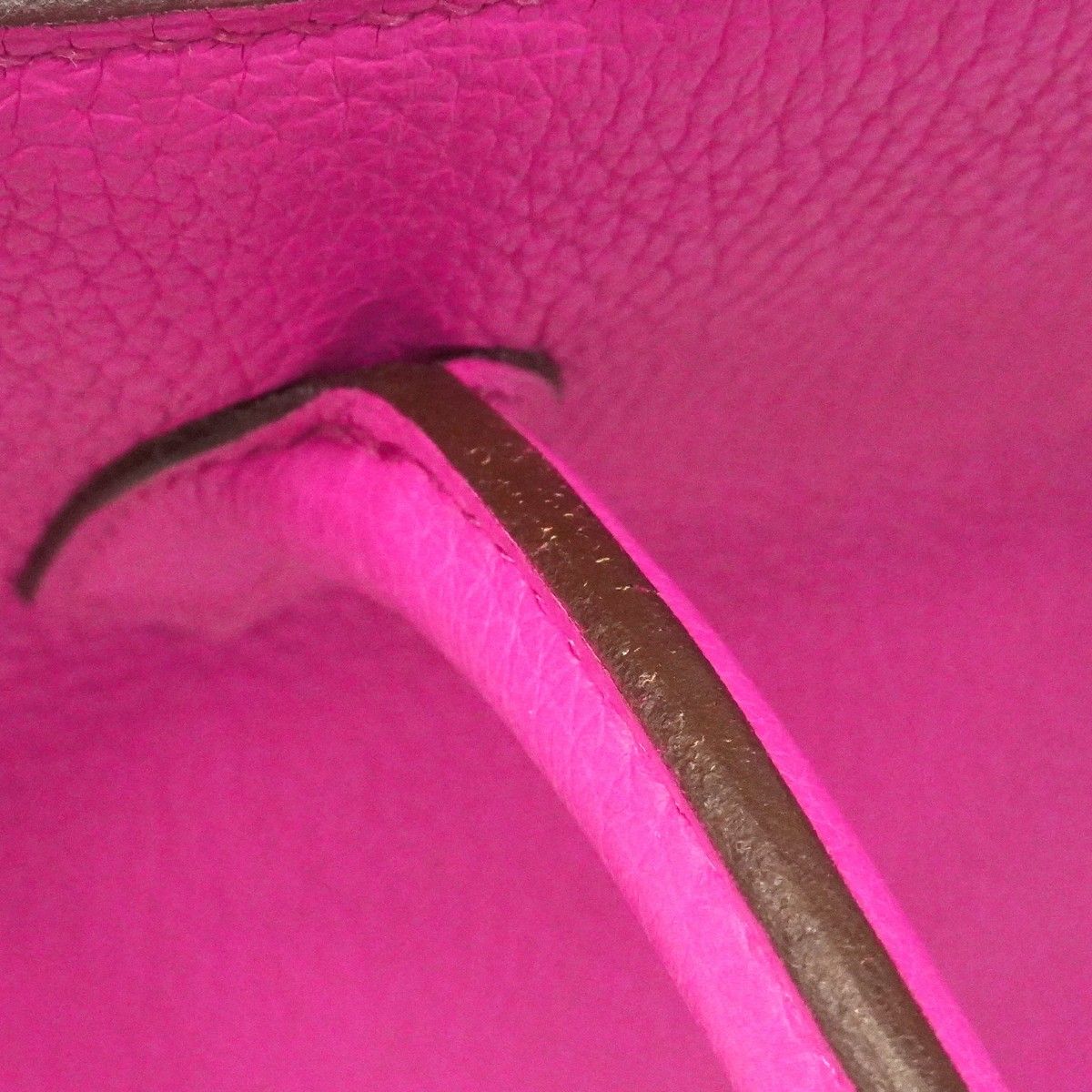 Hermes Handbag Birkin 30 Togo Rose Purple Silver — view 8