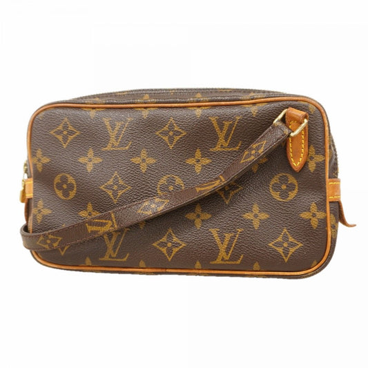 Louis Vuitton Shoulder Bag Monogram Pochette Ma Roulis Bandouliere Brown