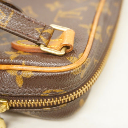 Louis Vuitton Shoulder Bag Monogram Pochette Ma Roulis Bandouliere Brown — view 7