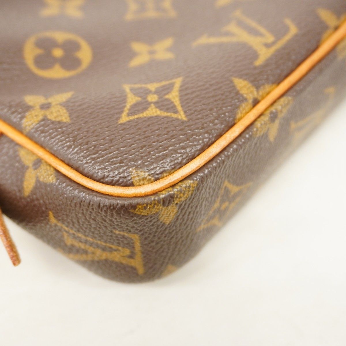 Louis Vuitton Shoulder Bag Monogram Pochette Ma Roulis Bandouliere Brown — view 6