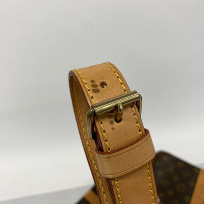 Louis Vuitton Boston Bag Monogram Keepall Bandouliere 55 Brown — view 7