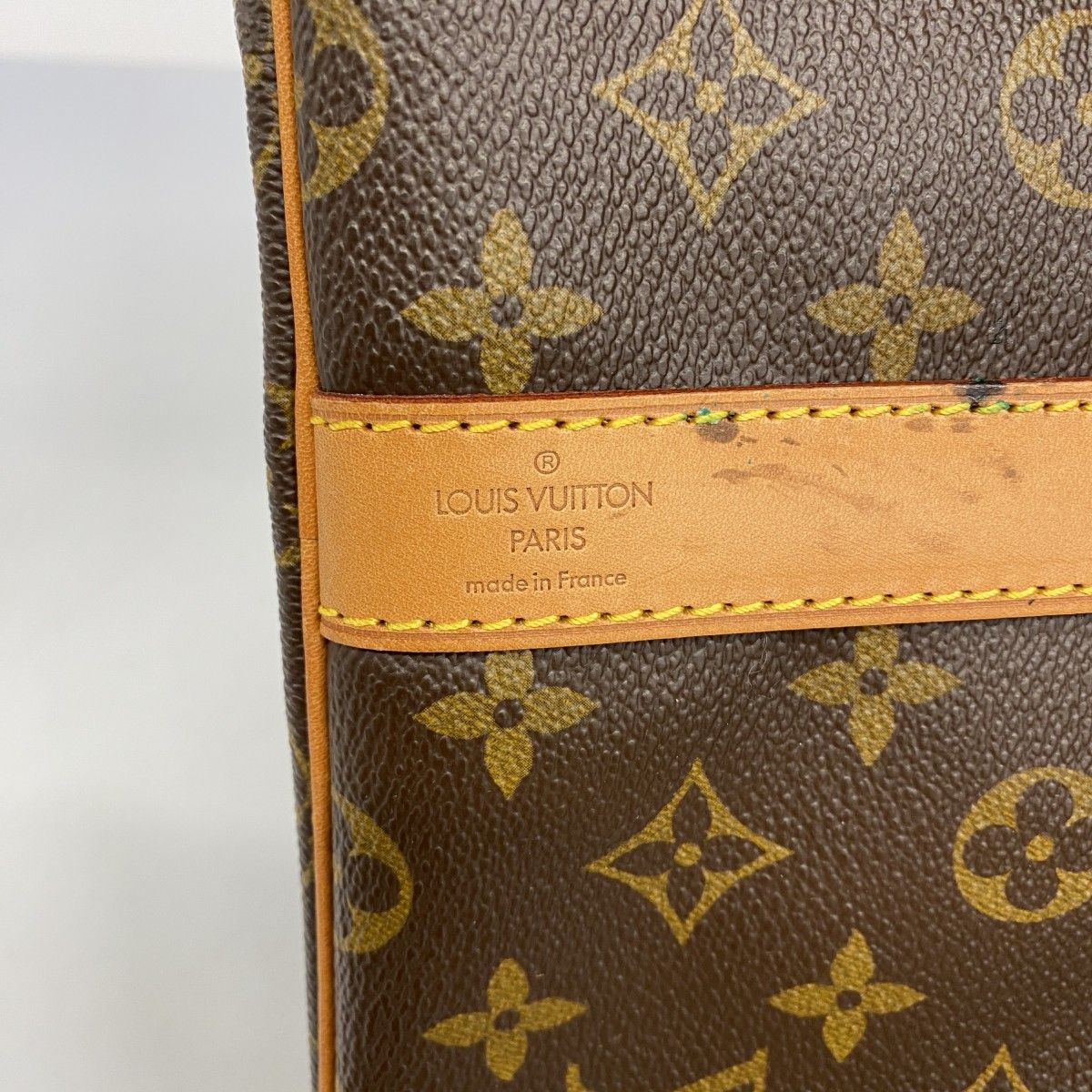 Louis Vuitton Boston Bag Monogram Keepall Bandouliere 55 Brown — view 5