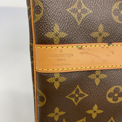 Louis Vuitton Boston Bag Monogram Keepall Bandouliere 55 Brown — view 5