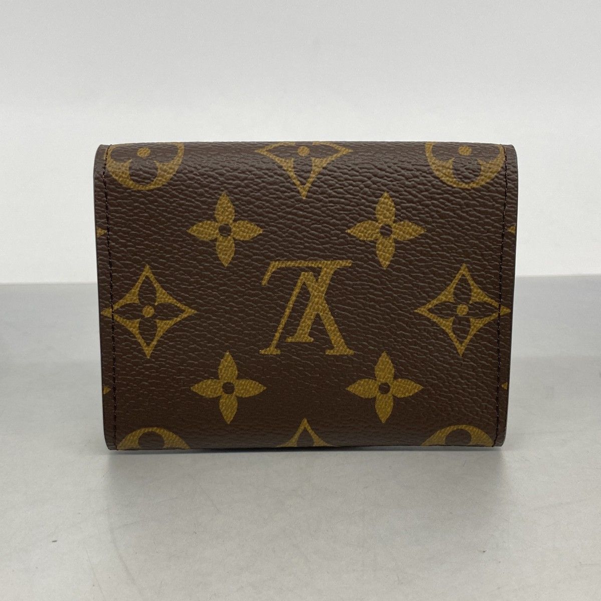 Louis Vuitton Business Card Holder Monogram Envelope Brown — view 7