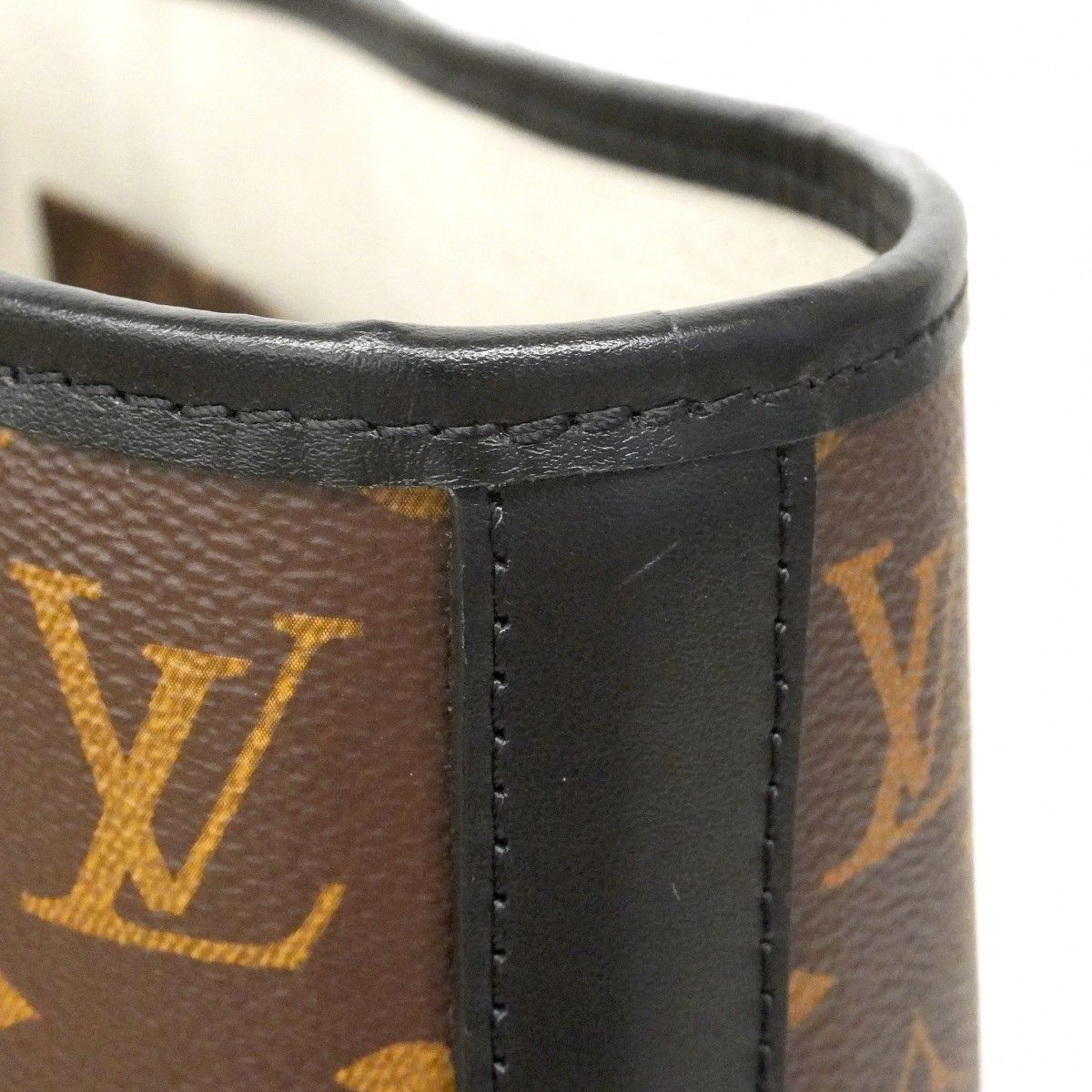 Louis Vuitton Tote Monogram Macassar Weekend PM Brown Noir 2-Way — view 7