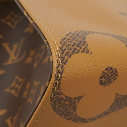 Louis Vuitton Tote Monogram Reverse Giant On The Go MM Brown — view 6