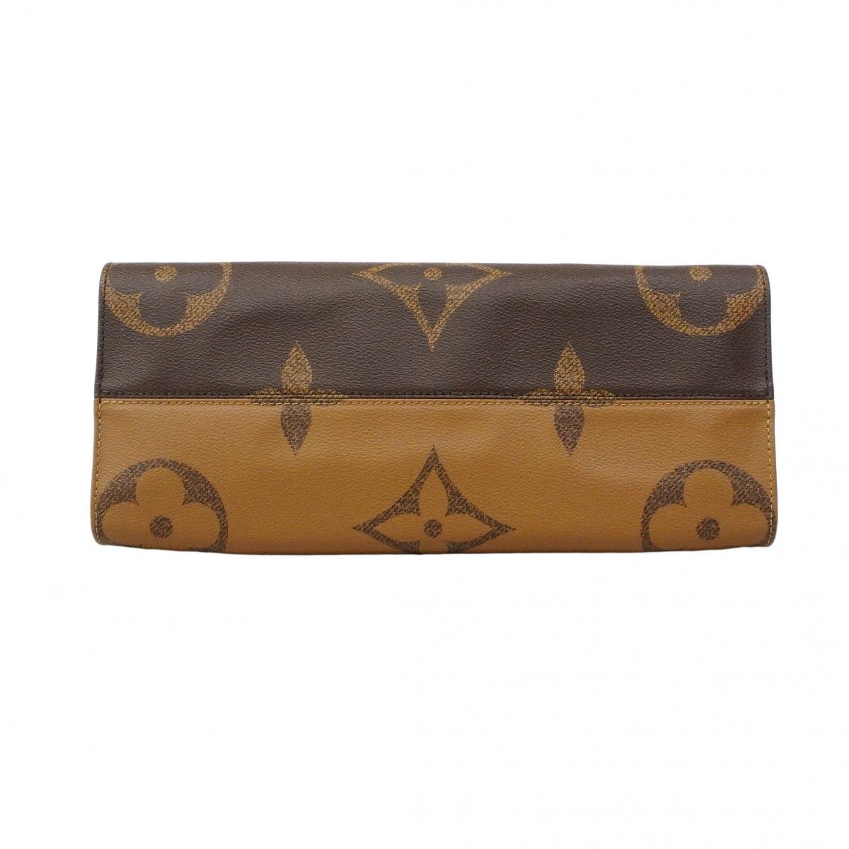 Louis Vuitton Tote Monogram Reverse Giant On The Go MM Brown — view 3