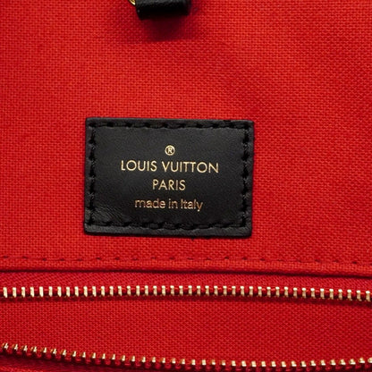 Louis Vuitton Tote Monogram Reverse Giant On The Go MM Brown — view 5