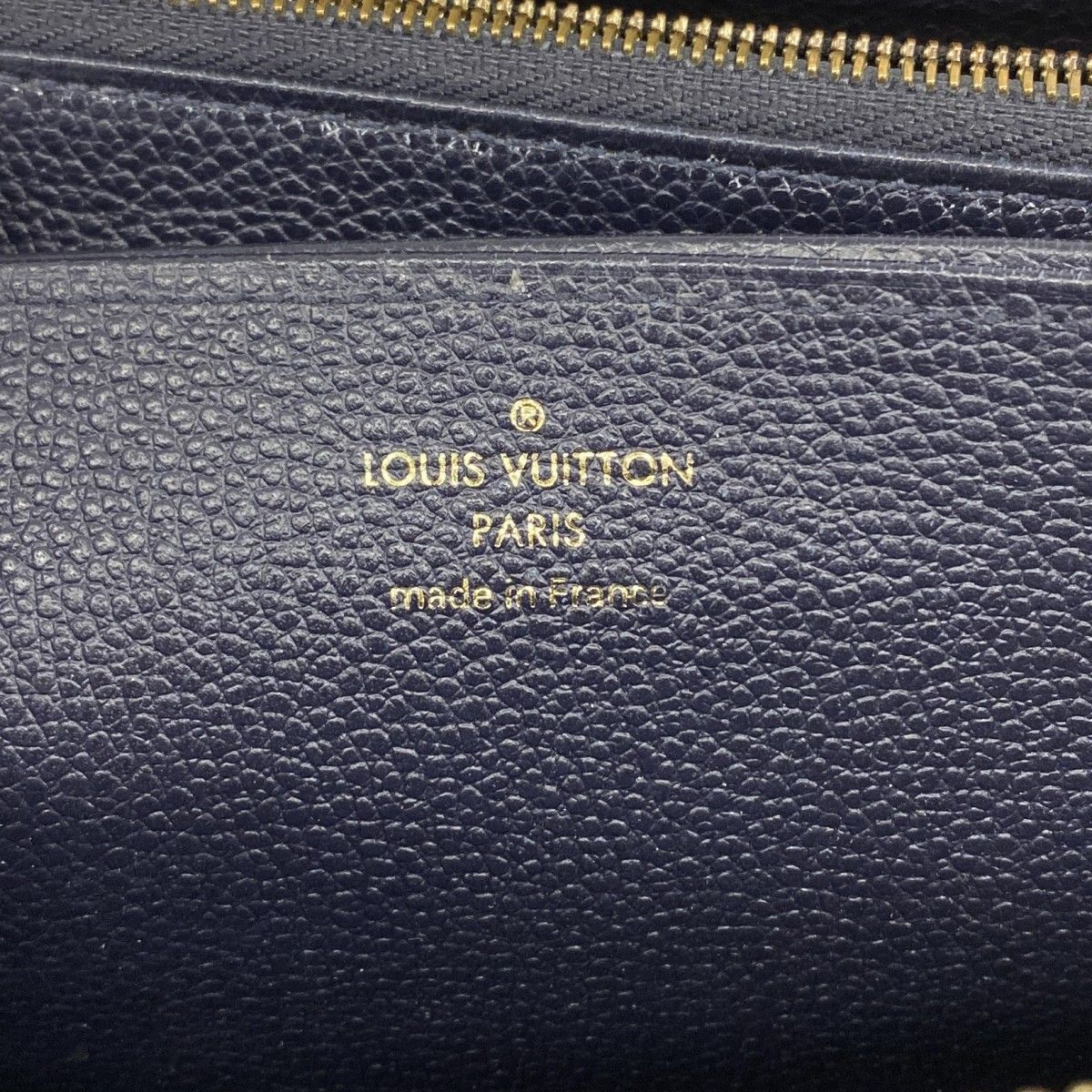 Louis Vuitton Wallet Monogram Empreinte Zippy Marie Nuit — view 4