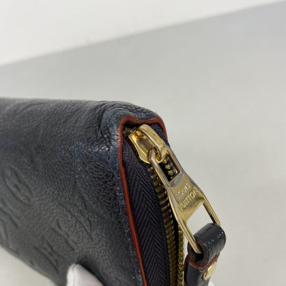 Louis Vuitton Wallet Monogram Empreinte Zippy Marie Nuit — view 5
