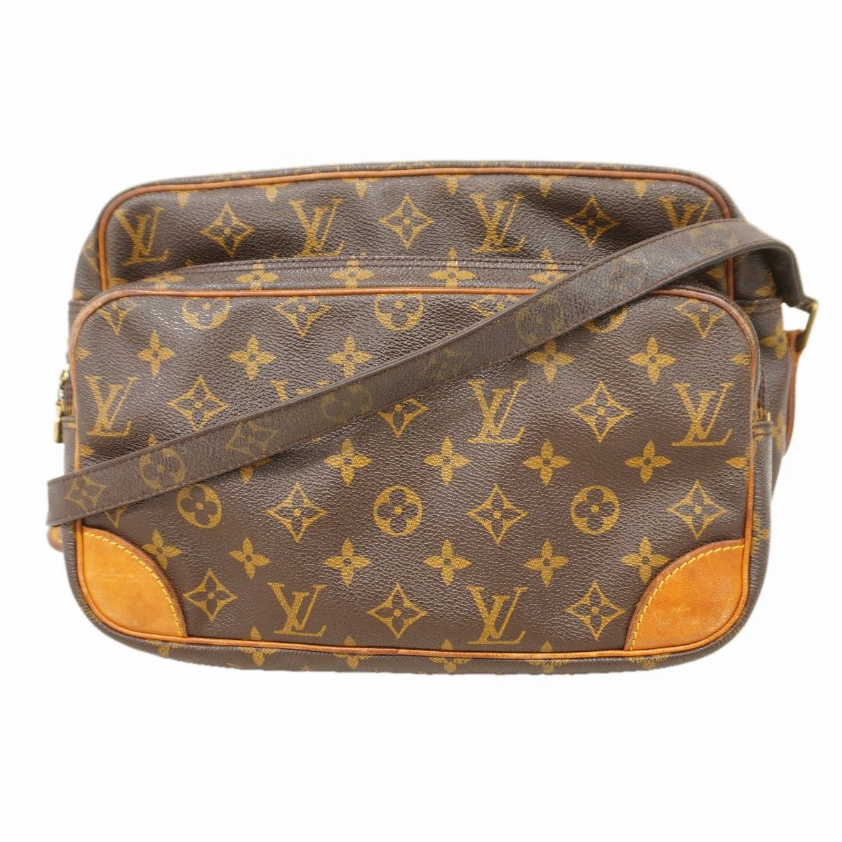 Louis Vuitton Shoulder Bag Monogram Nile Brown