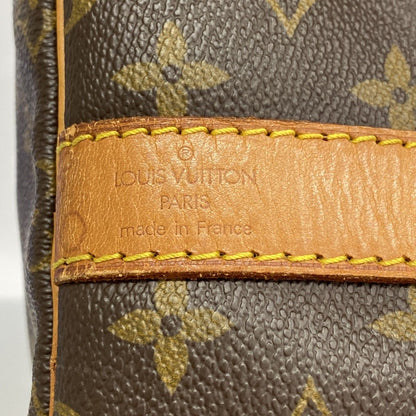 Louis Vuitton Boston Bag Monogram Keepall Bandouliere 55 Brown — view 5