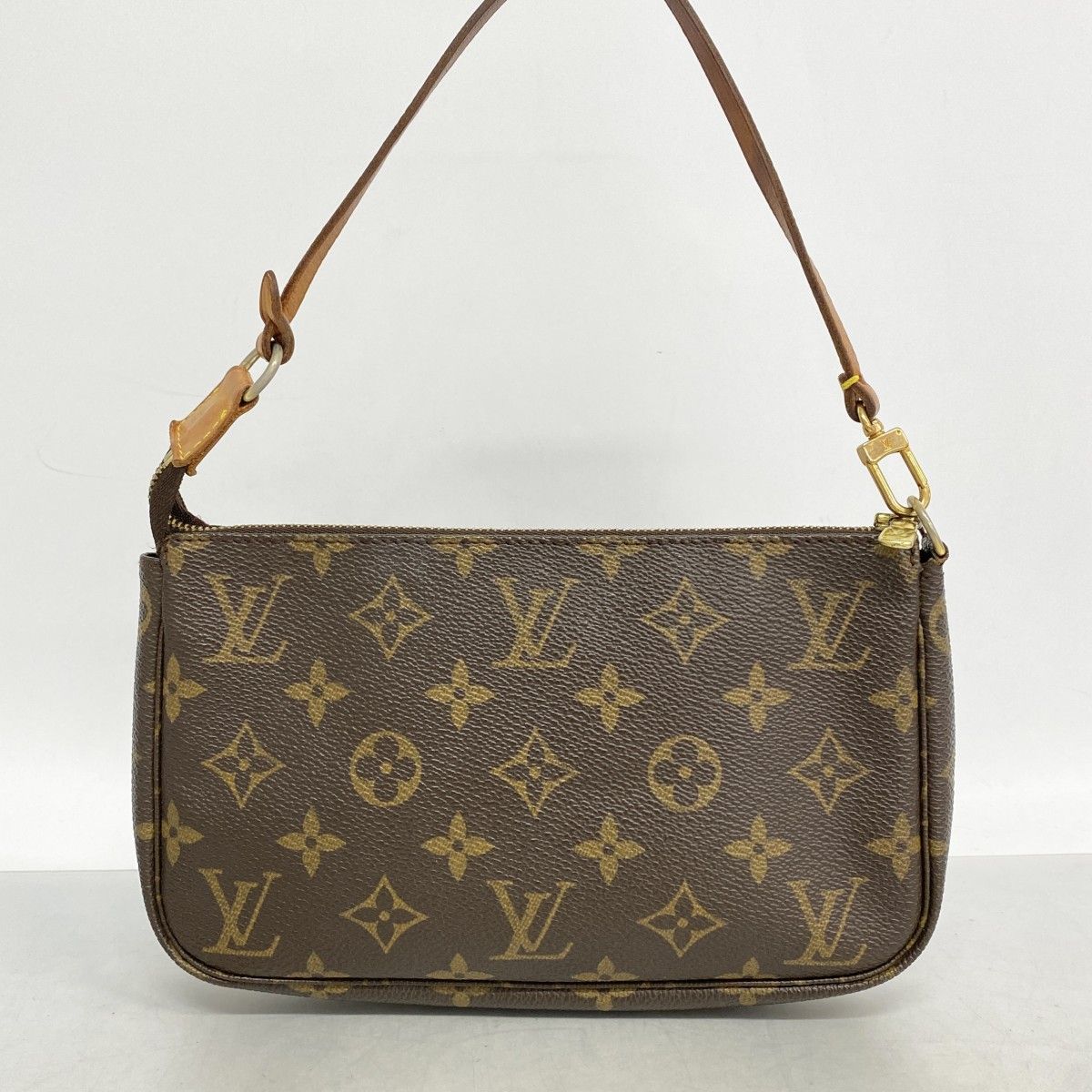 Louis Vuitton Pouch Monogram Pochette Brown — view 9