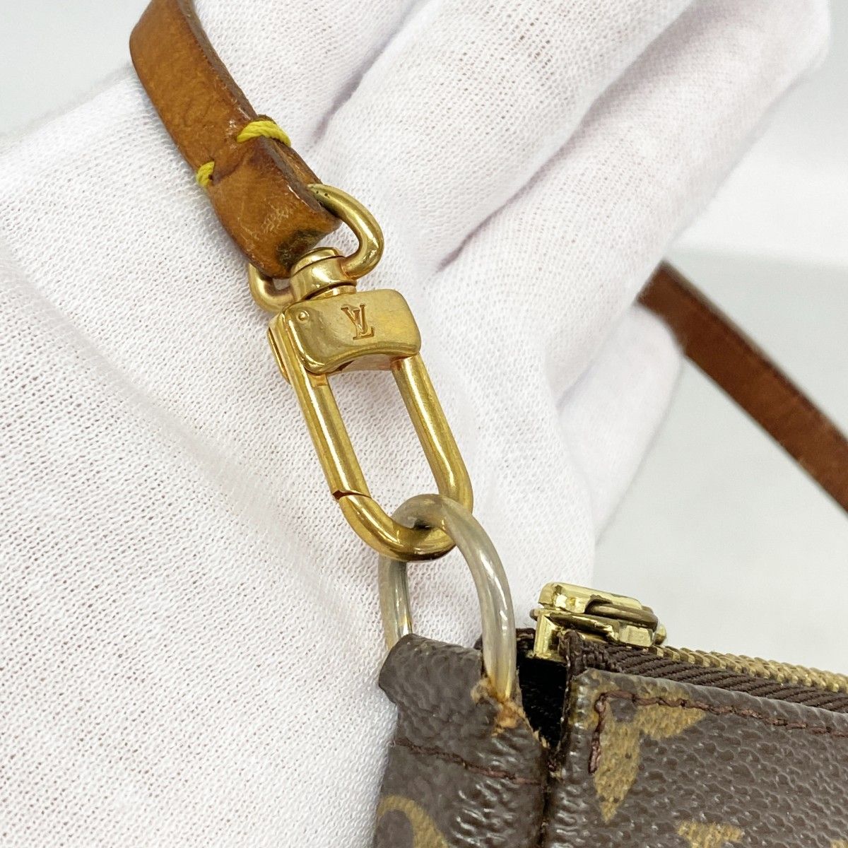 Louis Vuitton Pouch Monogram Pochette Brown — view 6
