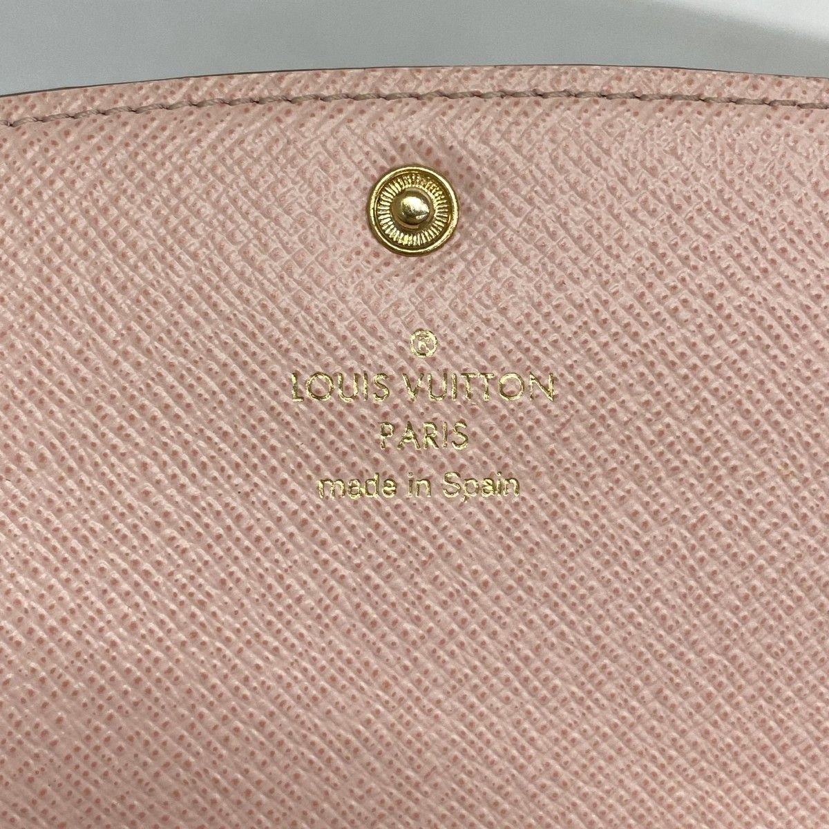 Louis Vuitton Wallet Monogram Portefeuille Emily Brown Rose Velours — view 4