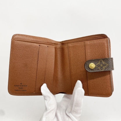 Louis Vuitton Wallet Monogram Compact Zip Brown — view 3
