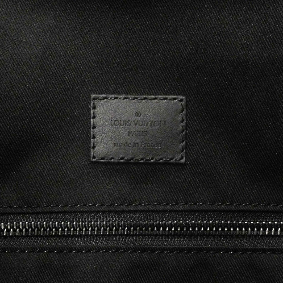 Louis Vuitton Backpack Monogram Taurillon Christopher PM Black — view 5