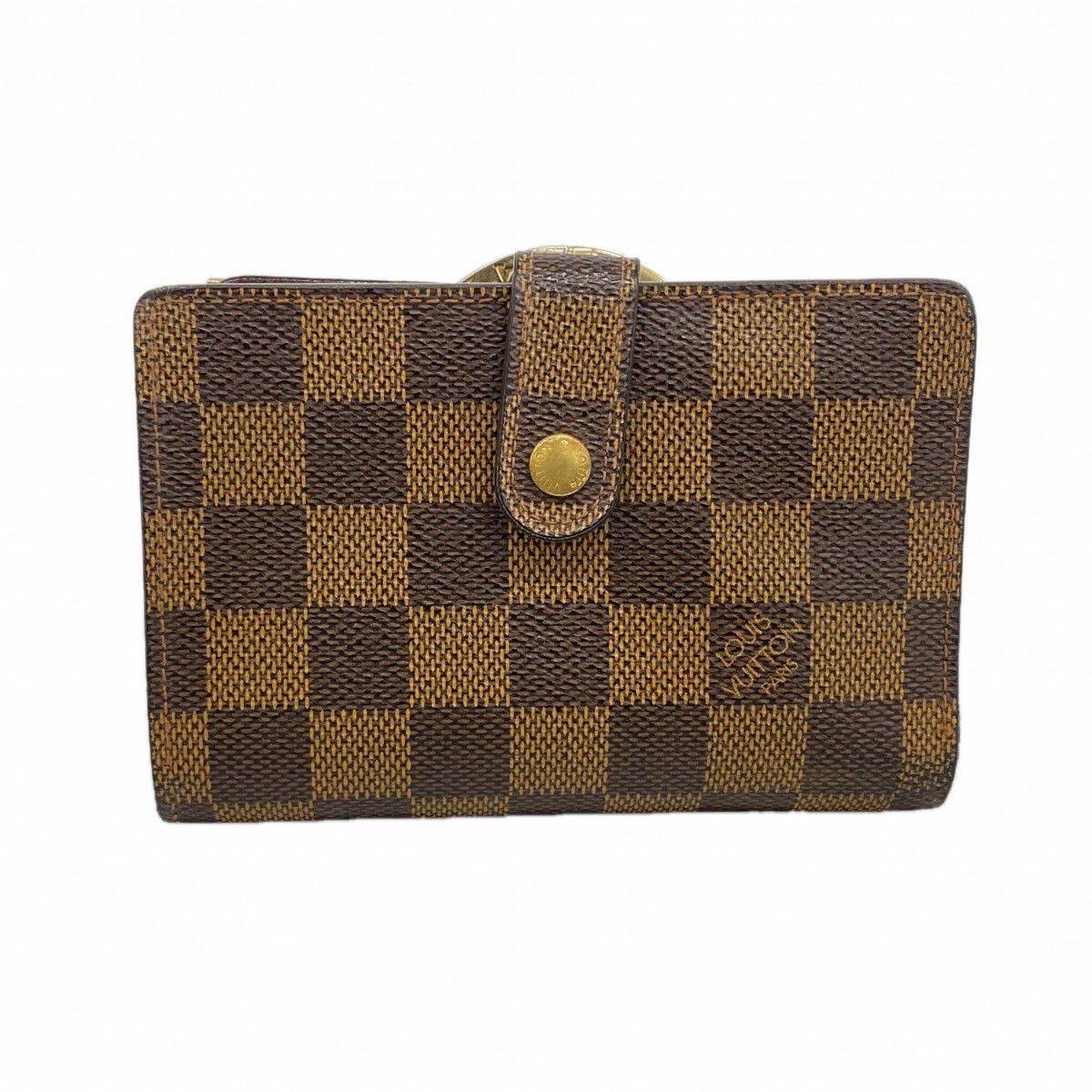 Louis Vuitton Wallet Damier Portomonevier Viennois Ebene
