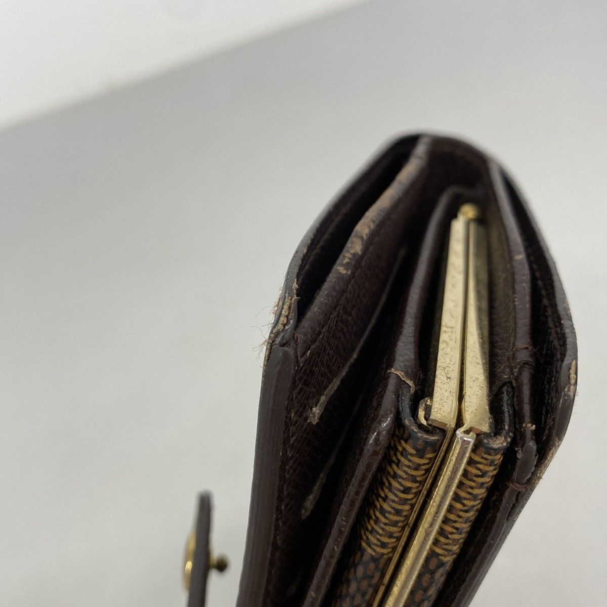 Louis Vuitton Wallet Damier Portomonevier Viennois Ebene — view 7