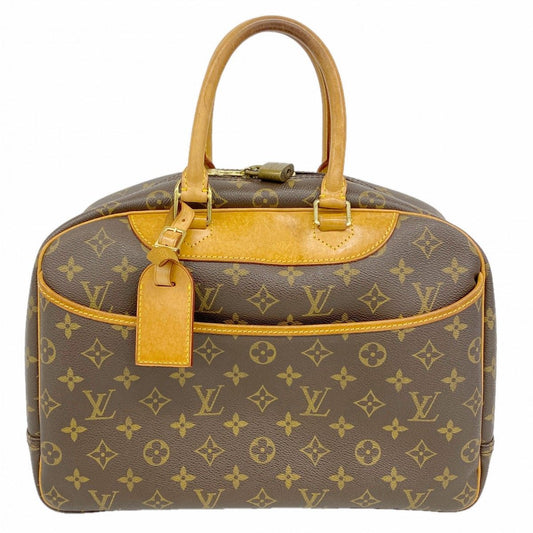 Louis Vuitton Handbag Monogram Deauville Brown