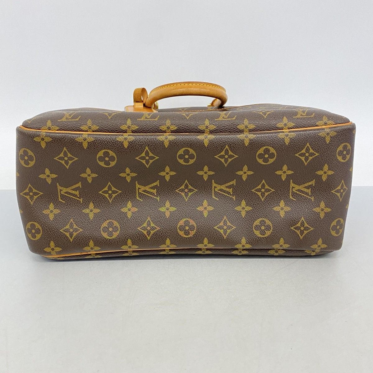 Louis Vuitton Handbag Monogram Deauville Brown — view 3