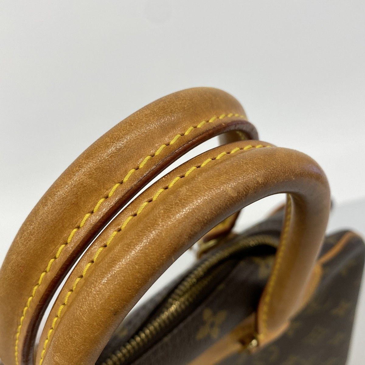Louis Vuitton Handbag Monogram Deauville Brown — view 8