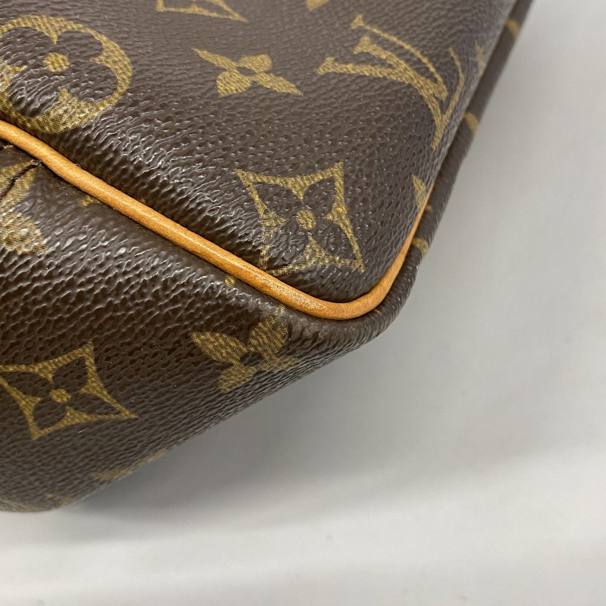 Louis Vuitton Handbag Monogram Deauville Brown — view 6