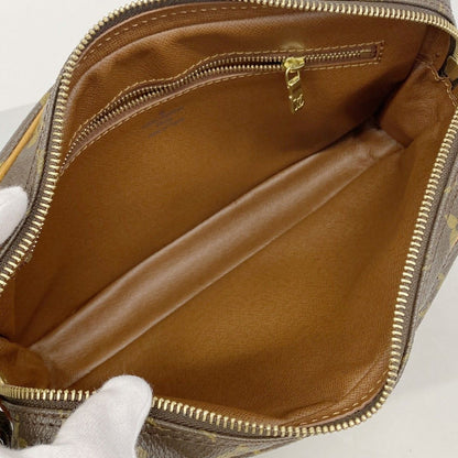 Louis Vuitton Clutch Monogram Marly Dragonne GM Brown — view 4