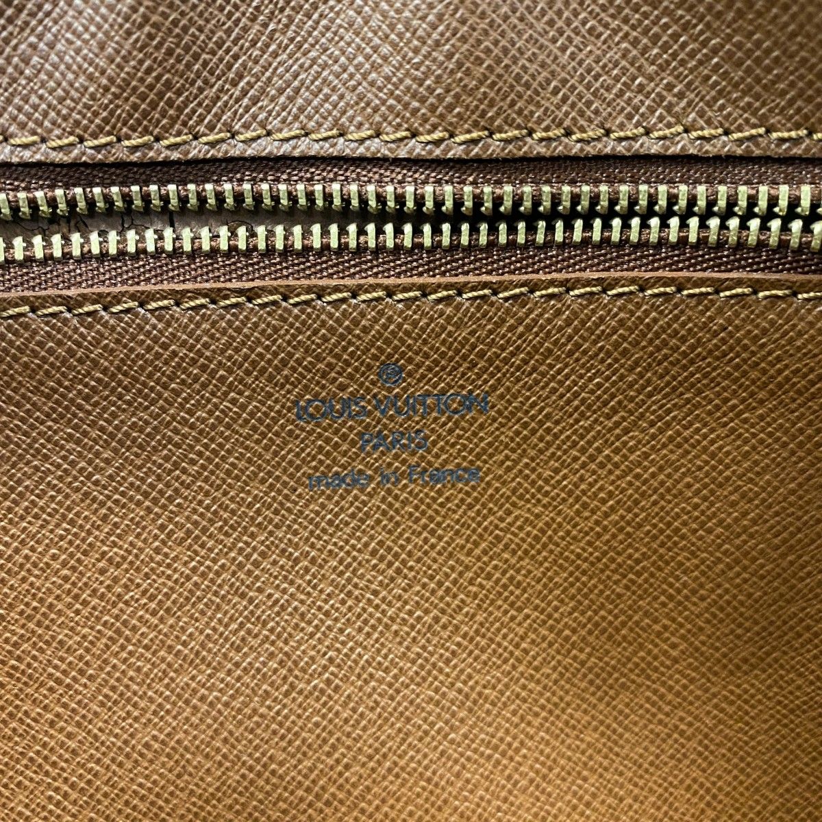 Louis Vuitton Clutch Monogram Marly Dragonne GM Brown — view 5