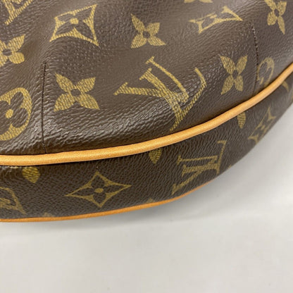 Louis Vuitton Shoulder Bag Monogram Croissant GM Brown — view 9