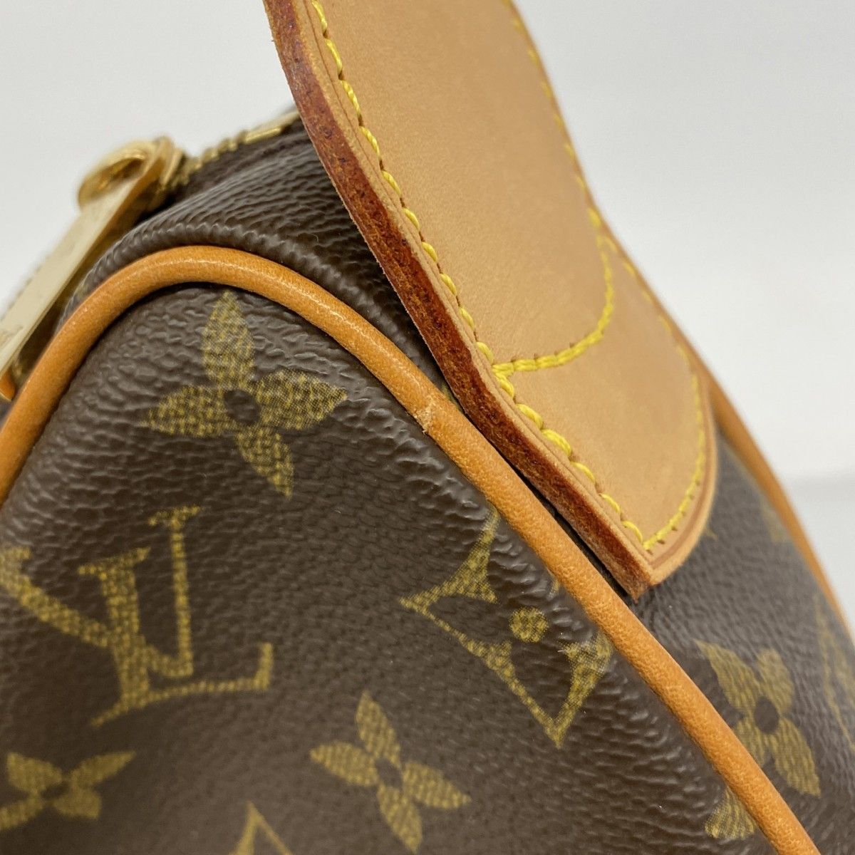 Louis Vuitton Shoulder Bag Monogram Croissant GM Brown — view 7