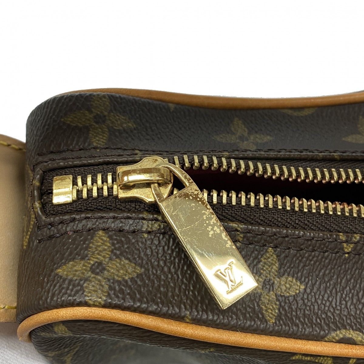 Louis Vuitton Shoulder Bag Monogram Croissant GM Brown — view 6