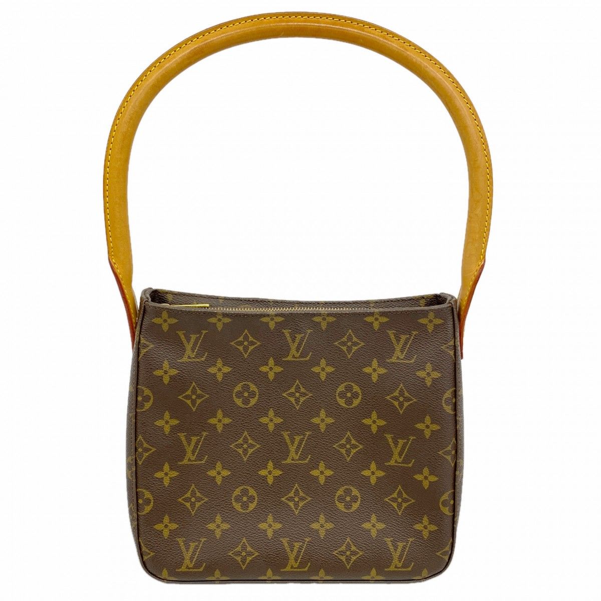 Louis Vuitton Shoulder Bag Monogram Looping MM Brown