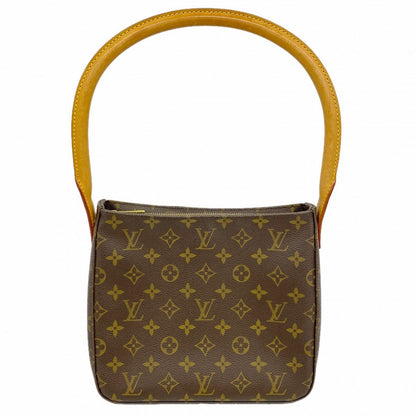 Louis Vuitton Shoulder Bag Monogram Looping MM Brown
