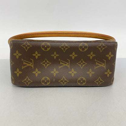 Louis Vuitton Shoulder Bag Monogram Looping MM Brown — view 3