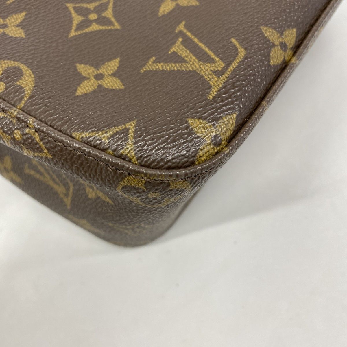 Louis Vuitton Shoulder Bag Monogram Looping MM Brown — view 7