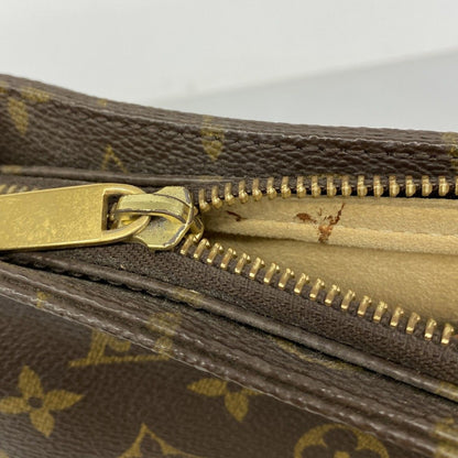 Louis Vuitton Shoulder Bag Monogram Looping MM Brown — view 6